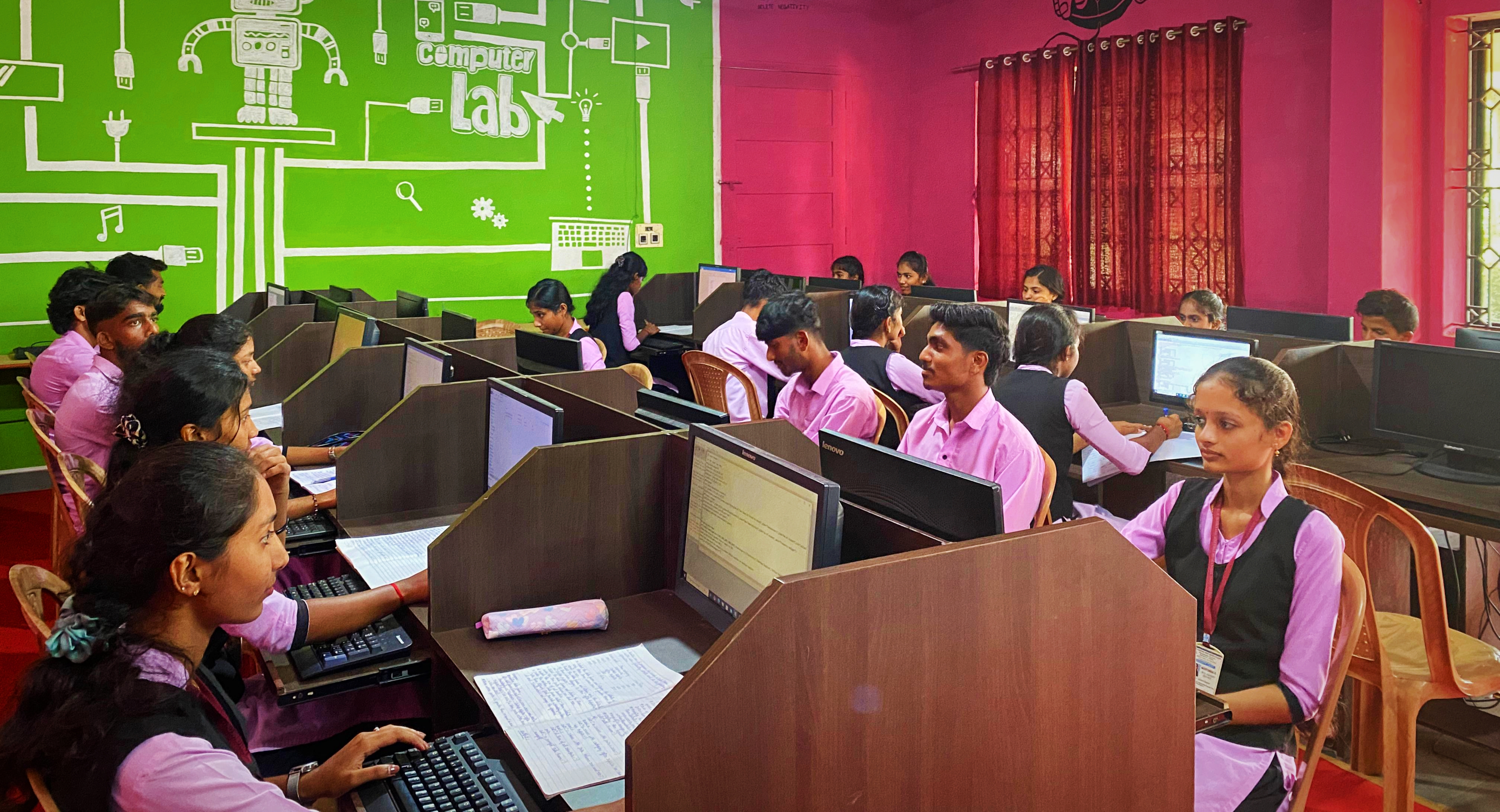 Students in Computer Lab